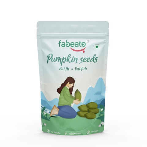 Fabeato Natural Raw Premium Pumpkin Seeds (200 gms)