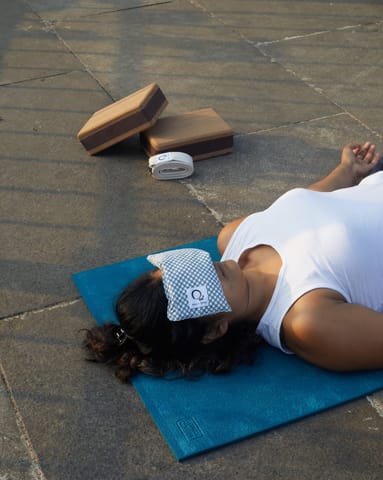 O2 Eye Pillows for Yoga Nidra, Meditation, Shavasana