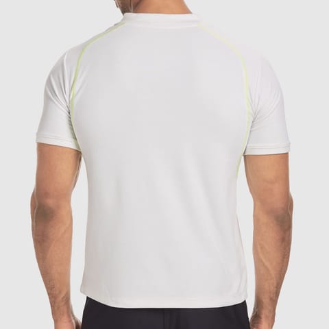 Baller Athletik Polo T-Shirt - White