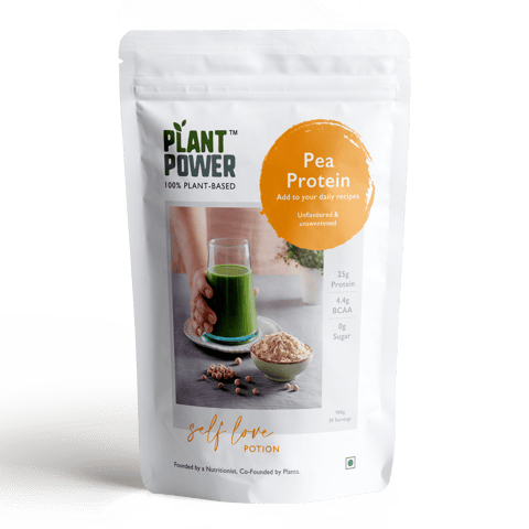 Plant Power Plant-Based Pea Protein Isolate (900 gms)