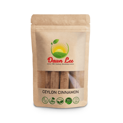 Dawn Lee Ceylon Cinnamon (2 Sticks) True Real Cinnamon Dalchini Shrilanka Ayurveda Recommended Real Dalchini Sugar balancing and Immunity boosting