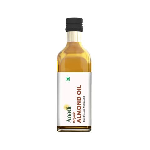 Dawn Lee Anadi Kashmiri Almond Oil (100 ml) | Woodpressed | Indian Mamra Almonds Oil