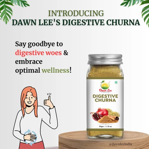 Dawn Lee Digestive Churna | Natural Herbs For Digestion (50 gms)