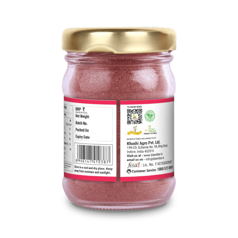 Dawn Lee Rose Petal Powder | Natural Indian Desi Gulab Powder (40 gms)