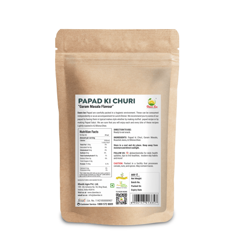 Dawn Lee Papad Churi - Chatpata Flavor (50 gms)