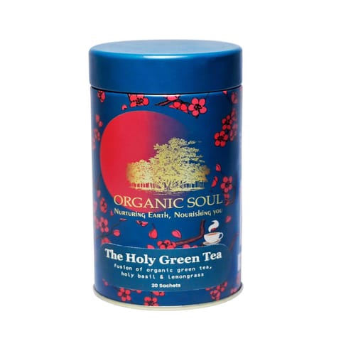 Organic Soul The Holy Green Tea (36 gms; 20 Satches)