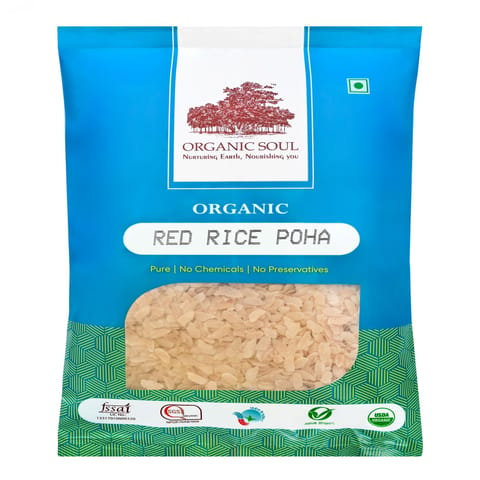 Organic Soul Red Rice Poha (500 gms)