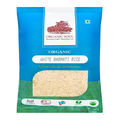 Organic Soul White Basmati Rice (1 kg)