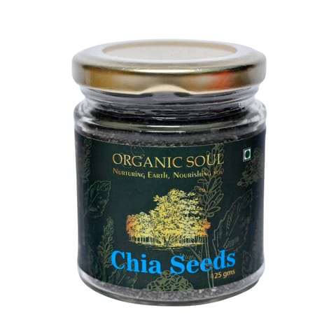 Organic Soul Chia Seeds (125 gms)