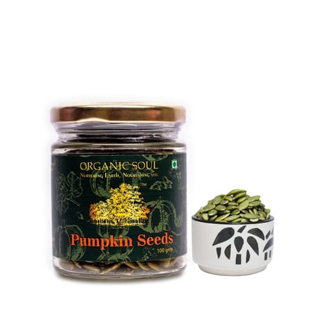 Organic Soul Pumpkin Seeds (100 gms)