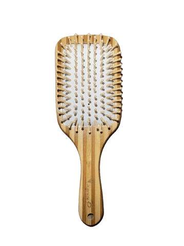 Organic B Wooden Bristle Paddle Brush | Bamboo Hair Brush