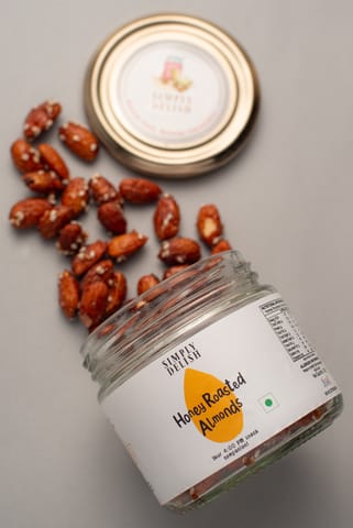 Simply Delish Honey Roasted Almonds (90 gms)