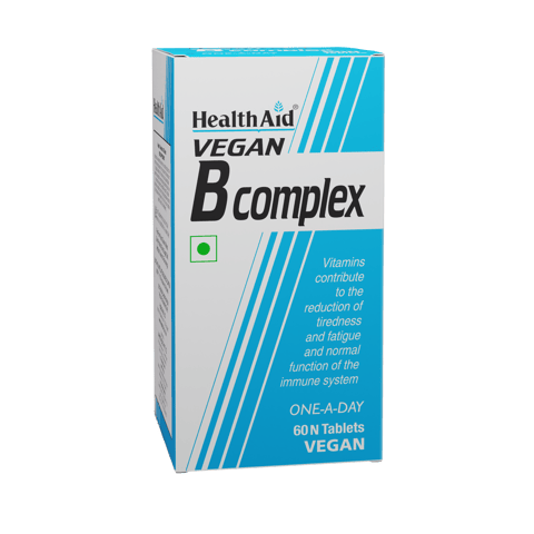 HealthAid Vegan B Complex  (60 Tablets)
