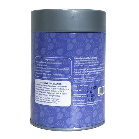 Preserva Blue Pea Flower Tea (50 gms)
