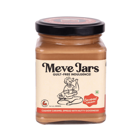 Meve Jars Cashew Caramel - Creamy (230 gms)