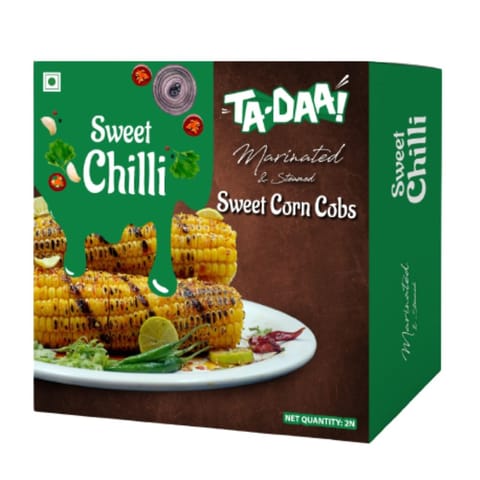 Ta-daa Sweet Corn - Marinated Cob - Sweet Chilli (2 Pcs)