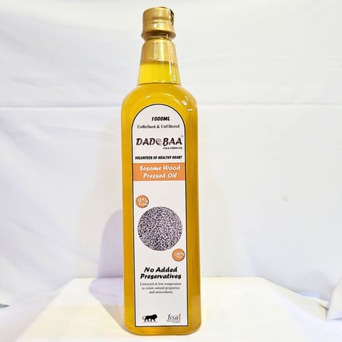 Dadobaa Sesame Wood Pressed Oil (1 litre)