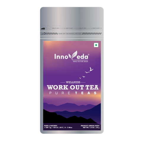 Innoveda Work Out Tea (50 gms, 40-50 Tea Cups)