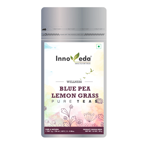 Innoveda Blue Pea Lemon Tea (50 gms)