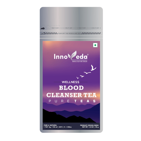 Innoveda Blood Cleanser Tea (50 gms, Makes 40-50 Tea Cups)