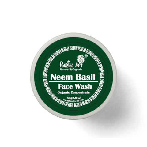 Rustic Art Neem Basil Face Wash Concentrate 125 gms