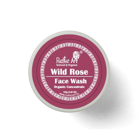 Rustic Art Wild Rose Face Wash Concentrate 125 gms