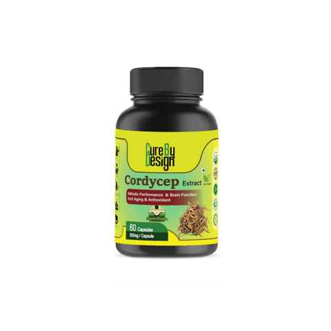 Cure By Design Superrsupps Cordycep Sinensis Extract (60 Caps)