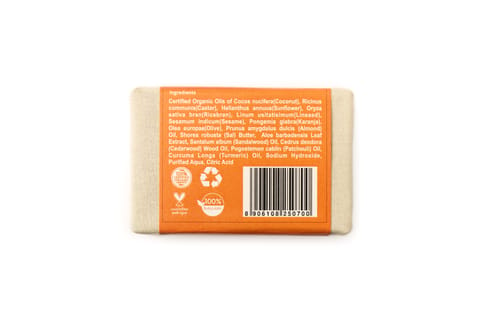 Rustic Art Organic Sandal Soap 100gms ( Pack of 2 )