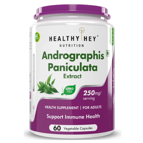 HealthyHey Nutrition Andrographis Paniculata Extract - Support Immune Health (60 Capsules)