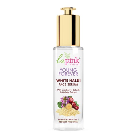 La Pink Young Forever Face Serum | with 100% Microplastic Free Formula | Reduces Fine Lines, Pigmentation, Dark Spots | For  All Skin Types (40+10 ml Extra)
