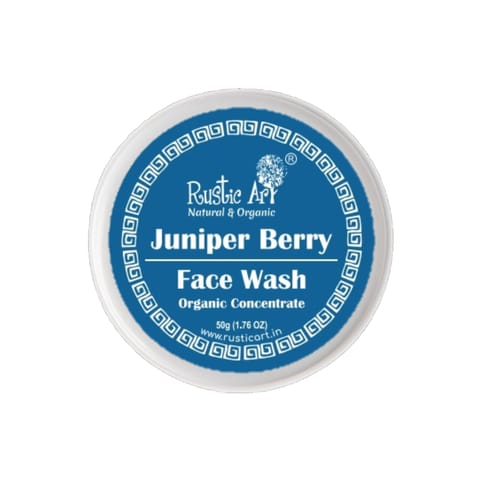 Rustic Art Juniper Berry Face Wash Concentrate (50 gms)
