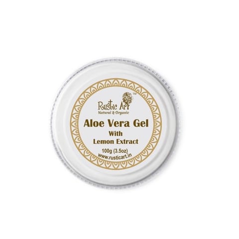 Rustic Art Aloe Vera lemon Gel (100 gms)