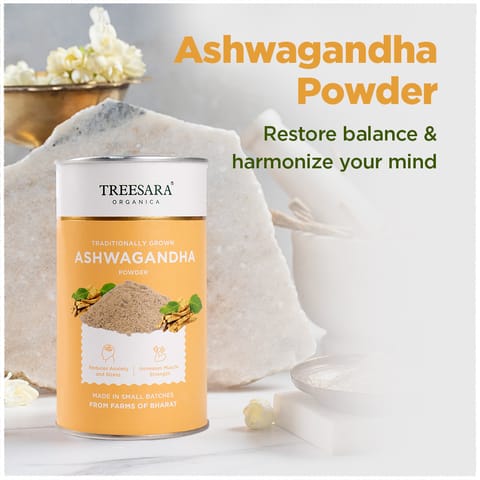 Treesara Organica Ashwagandha Powder (100 gms)
