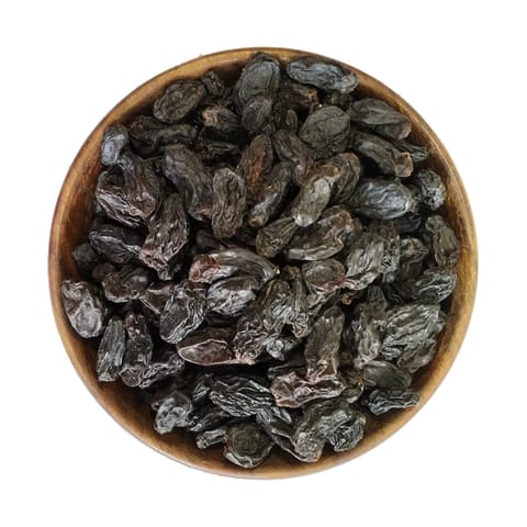 Nuttercup Indian Black Seedless Raisins (200 gms)