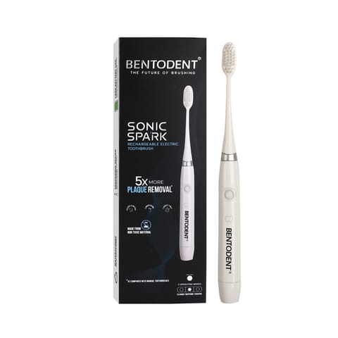 Bentodent Advanced Rechargeable Electric toothbrush - Sonic Spark