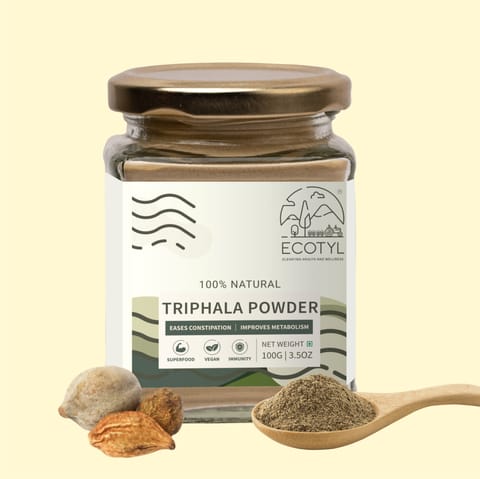 Ecotyl Triphala Powder for Digestive Health & Immune System (150 gms)