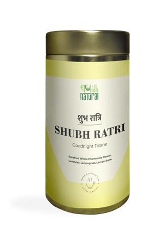 Shuddh Natural - Shubh Raatri - Good Night Herbal Tisane Tea (40 Cups)