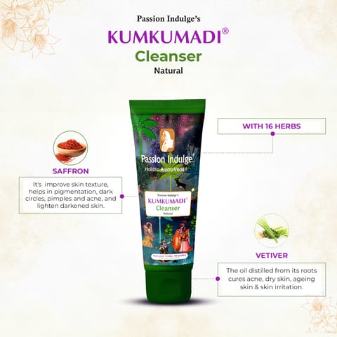 Kumkumadi Cleanser | Skin Glowing & Brightening Cleanser 100 gm
