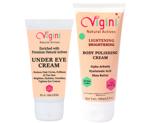 Vigini Skin Lightening Brightening Moisturizing Fairness Glowing Body Polishing Face Cream