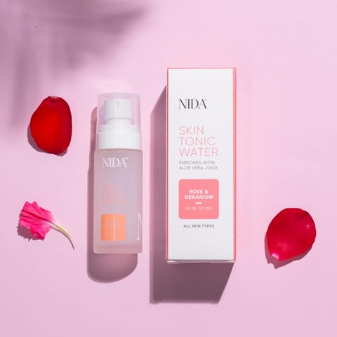 NIDA Skin Tonic Water- Rose & Geranium