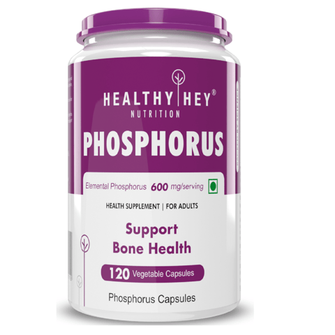 Healthyhey Nutrition Phosphorus - Support Bone Health (120 Veg. Capsules)
