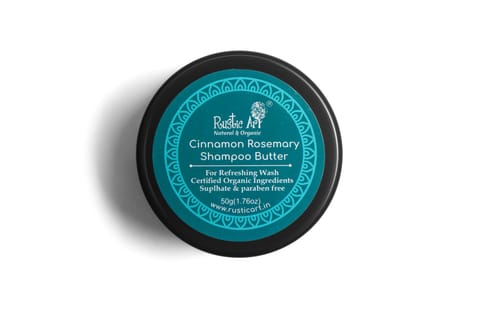 Rustic Art Cinnamon Rosemary Shampoo Butter (100 gms)
