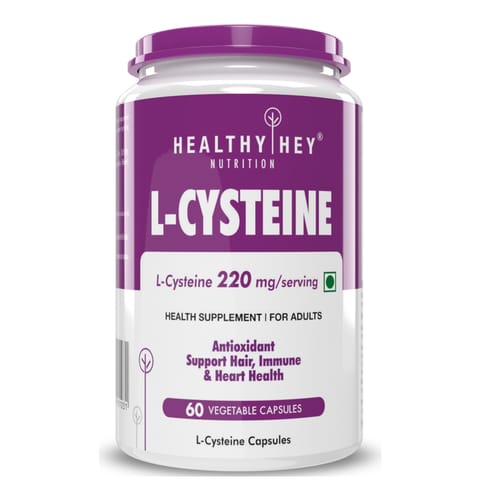 Healthyhey Nutrition L-Cysteine (60 Veg capsules)