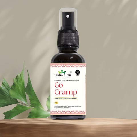 Cannaking Go Cramp: Menstrual Pain Relief Spray- 50 ml