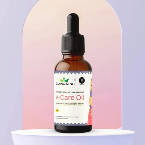 Cannaking V-Care Oil: Ultimate Vaginal Health Drops - 30 ml