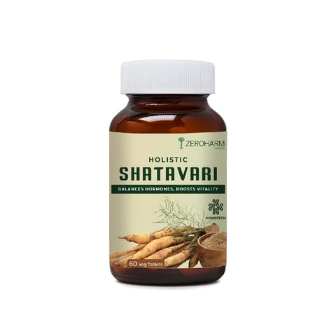 Zeroharm Holistic Shatavari  (60-Tablets)