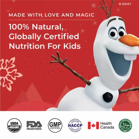 Wellbeing Nutrition Frozen Disney Melts Probiotic + Prebiotic, Vitamin C & D3 for Kids (6+) 30 Oral Strips