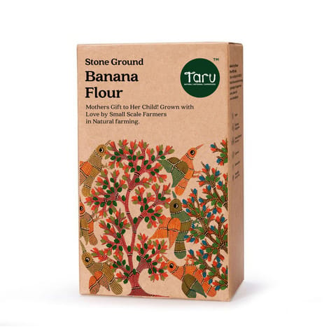 Taru Naturals Stone Ground Banana Flour 400 gms