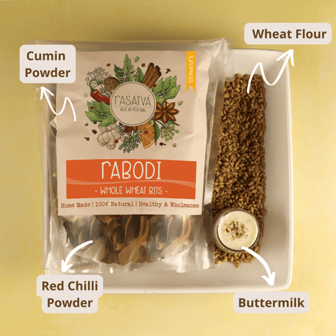 Rasatva Rabodi - Whole Wheat Bits (150 gms)