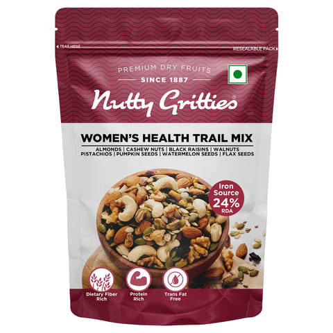 Nutty Gritties Women's Health Mix - 200g | 8 Superfoods in 1 pack